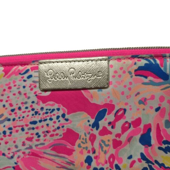 Lilly Pulitzer Zip Around Multicolor Travel Wallet - Picture 7 of 10